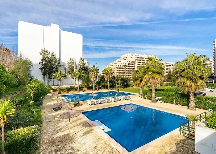 Praia Da Rocha, 4G Jardins Da Rocha, Sunny Studio, Air Conditioning, Two Pools, Internet, Parking, By Ig